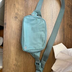 Lululemon Athletica Teal Crossbody Bag